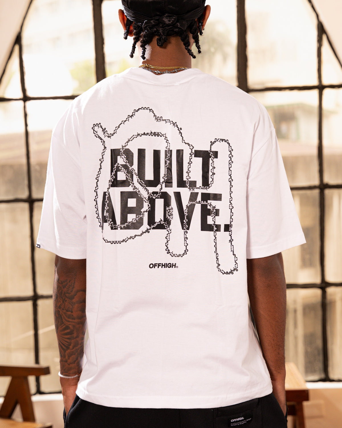 OFFHIGH ABOVE WHITE TSHIRT