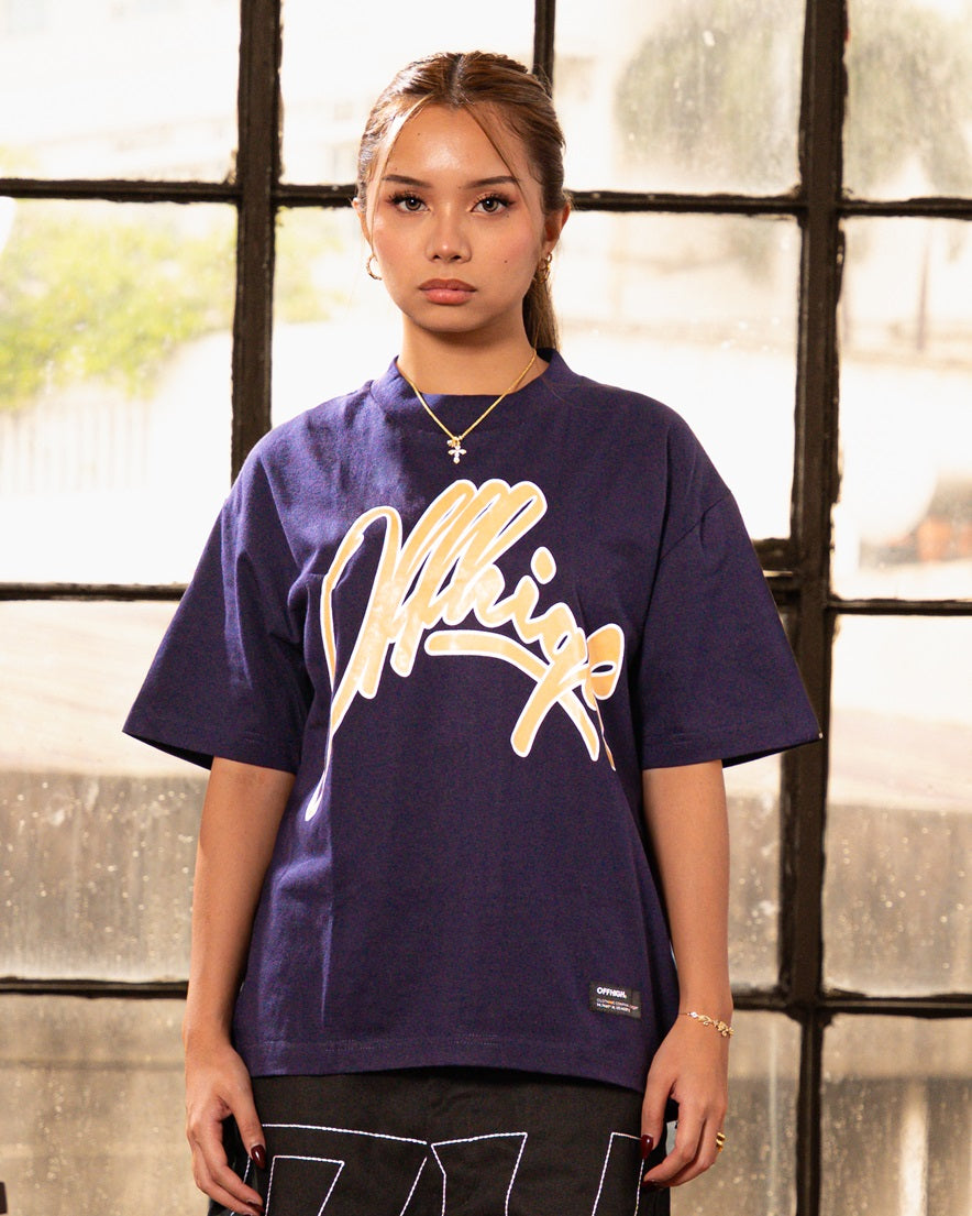 OFFHIGH ETERNAL NAVY BLUE TSHIRT