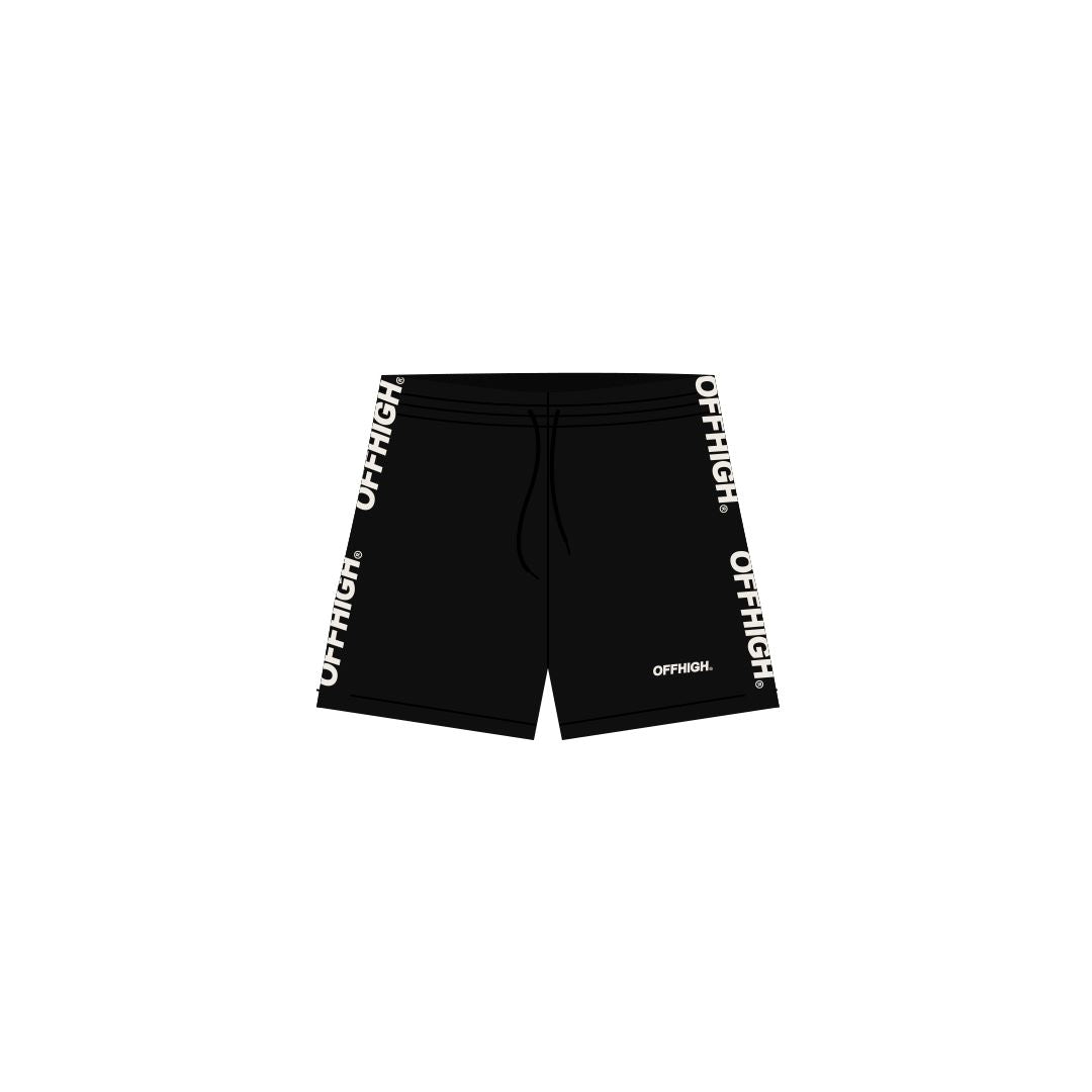 OFFHIGH FURY BLACK TRACK SHORT