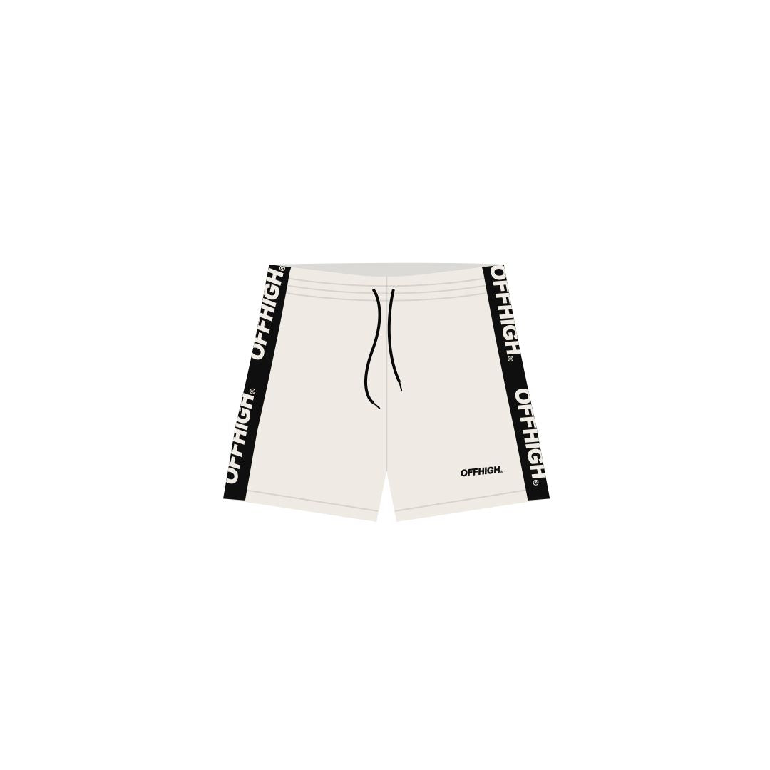 OFFHIGH FURY WHITE TRACK SHORT