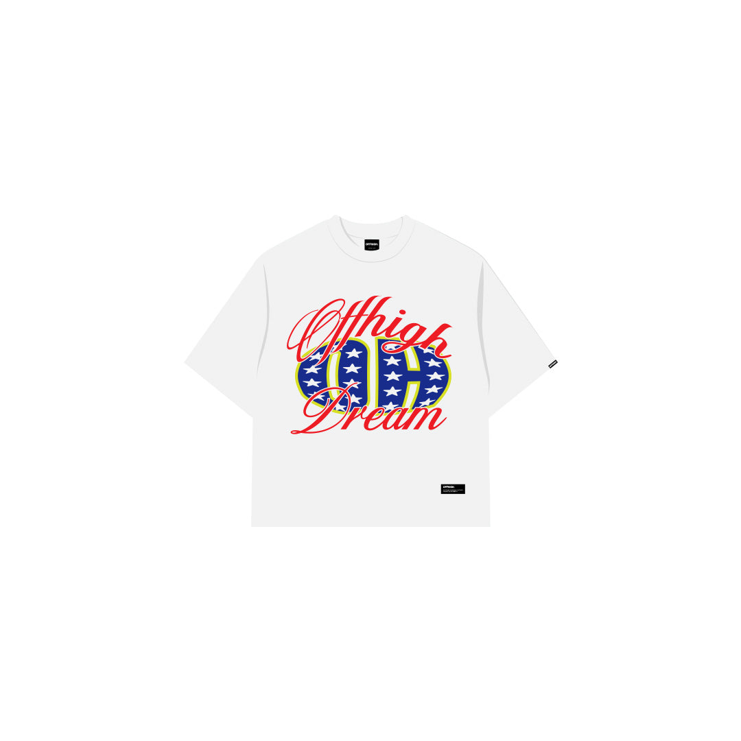 OFFHIGH THE DREAM WHITE TSHIRT