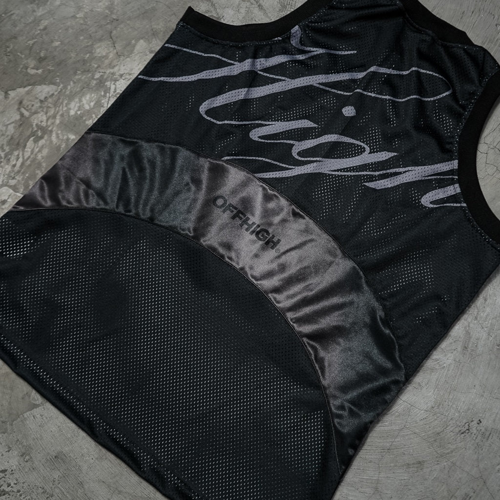 OFFHIGH SLEEKY BLACK BALLERS JERSEY