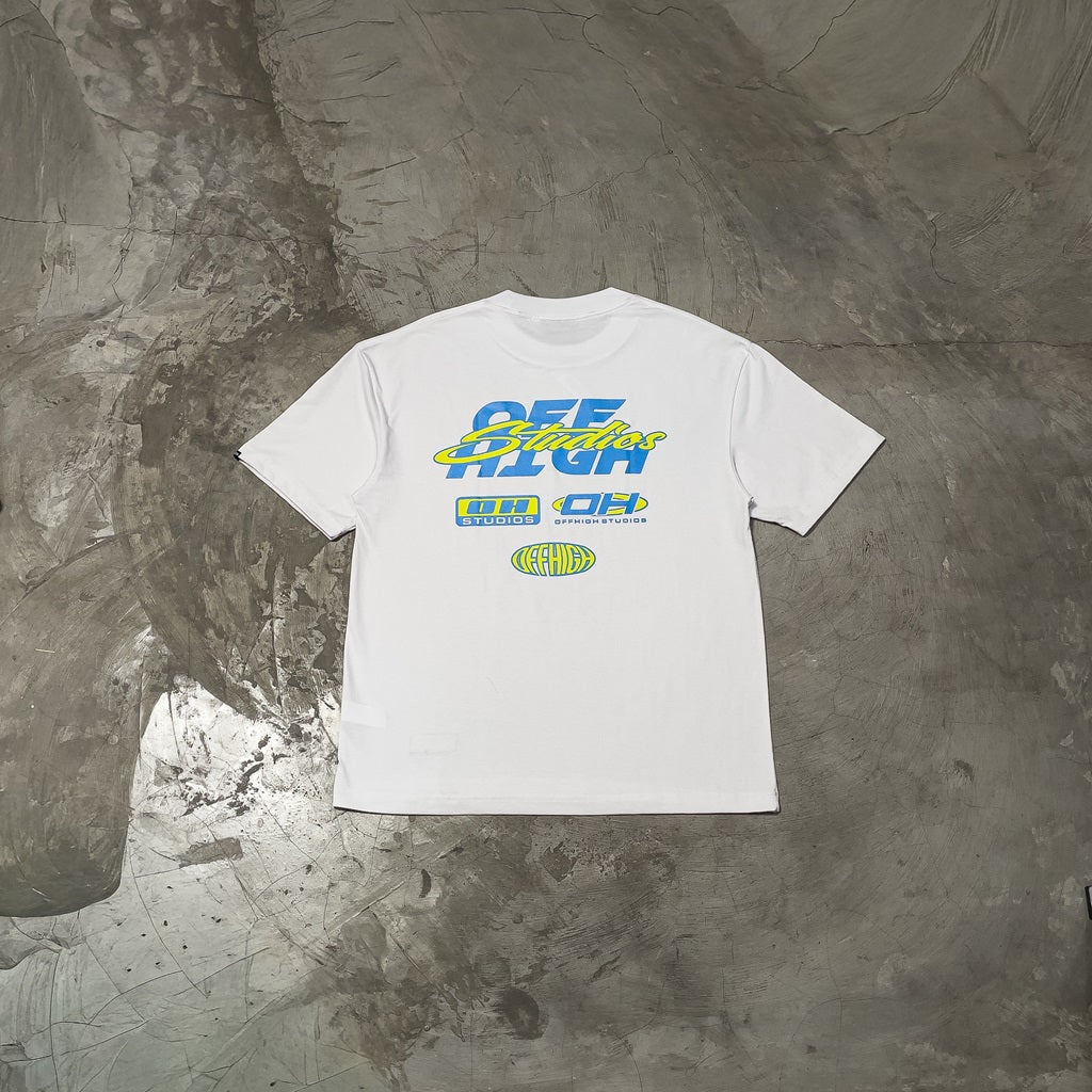 OFFHIGH STUDIOS WHITE TSHIRT