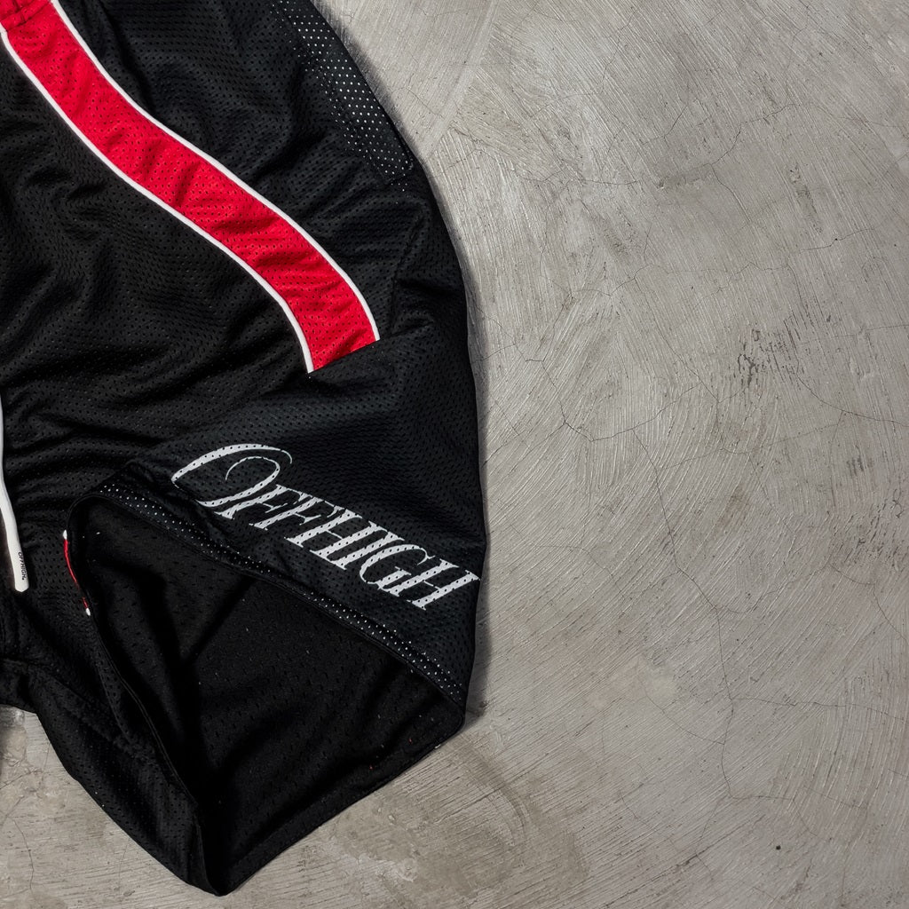 OFFHIGH UPWARD BLACK MESH SHORT