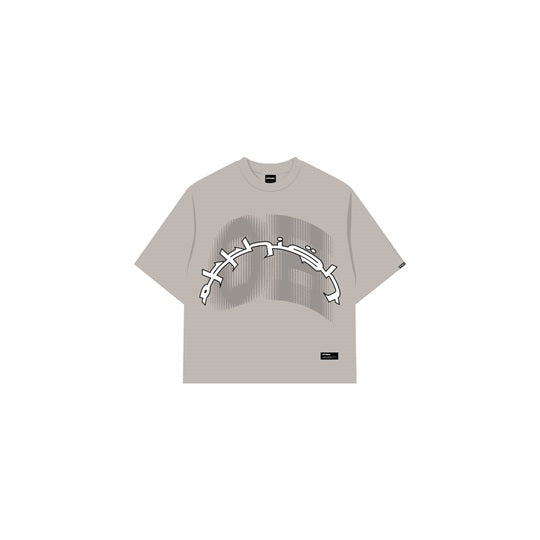 OFFHIGH UPRISE GRAY TSHIRT