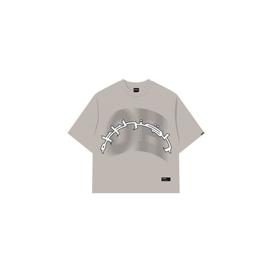 OFFHIGH UPRISE GRAY TSHIRT
