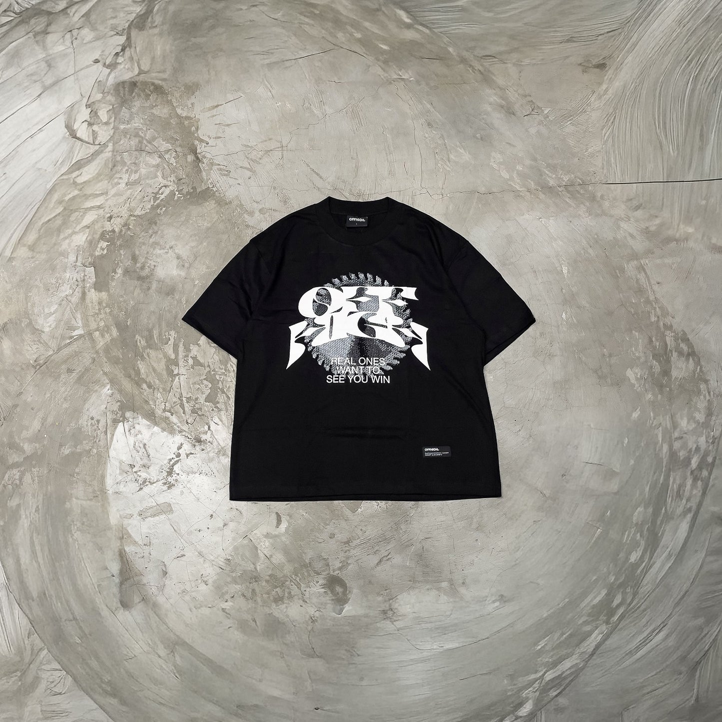OFFHIGH VICTORY BLACK TSHIRT