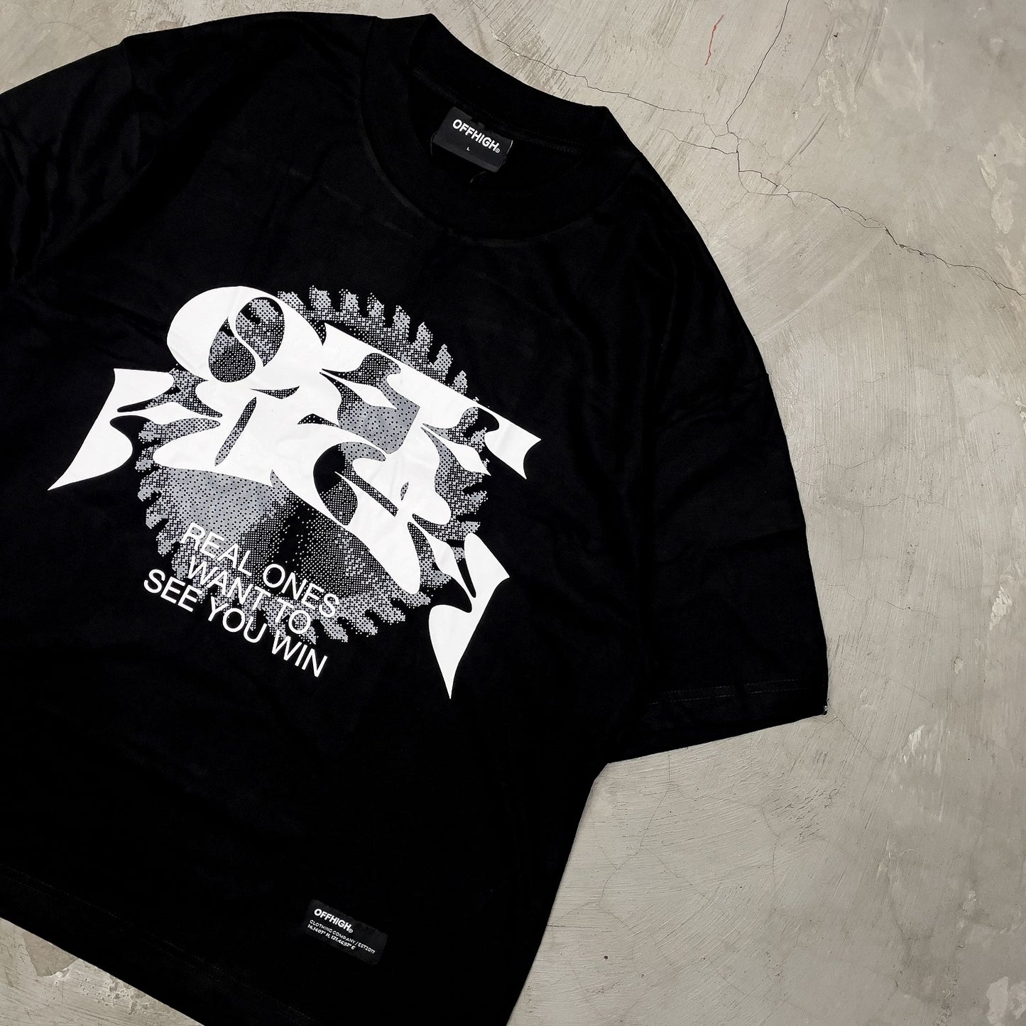 OFFHIGH VICTORY BLACK TSHIRT