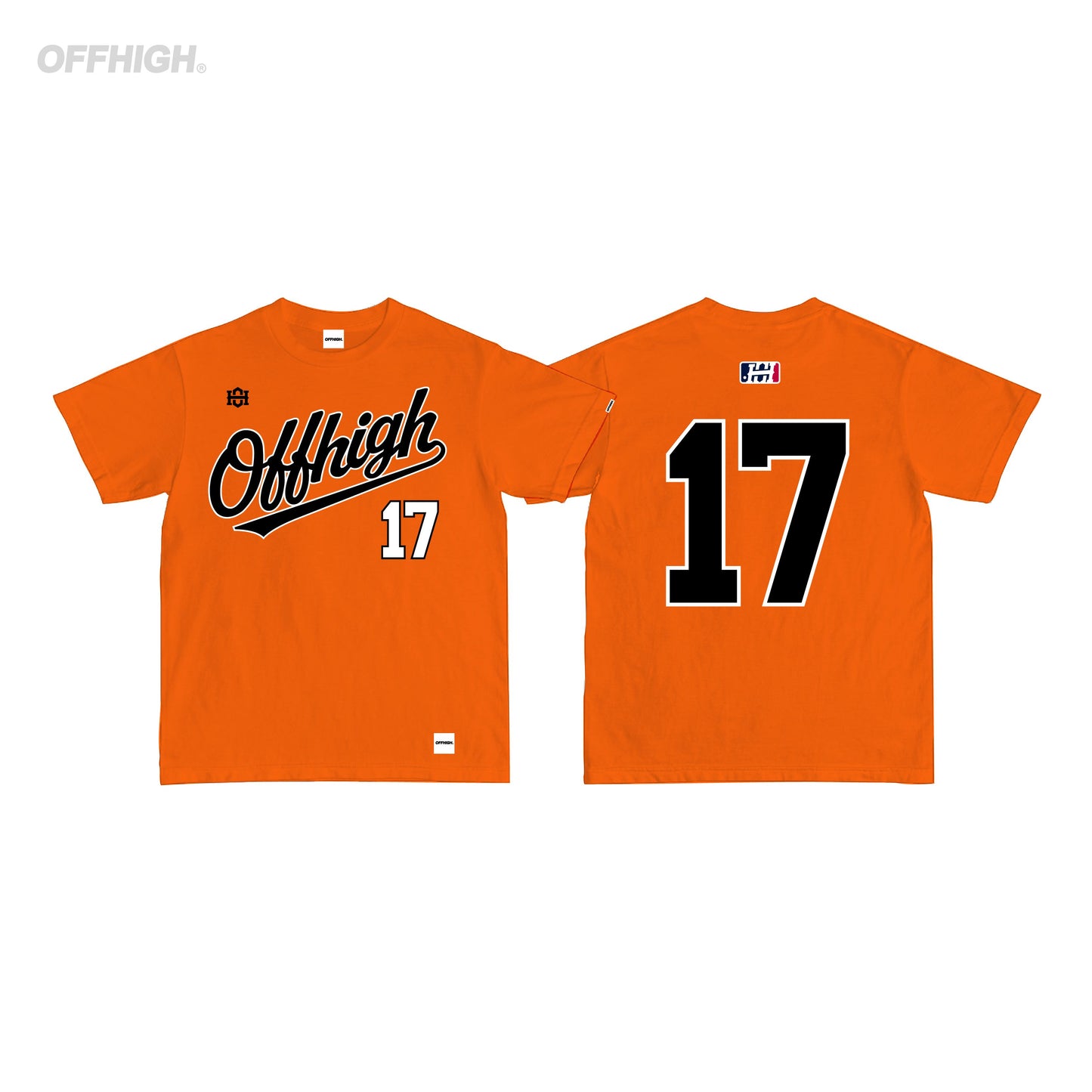 OFFHIGH HOME OF CHAMP ORANGE ALT 1 TSHIRT