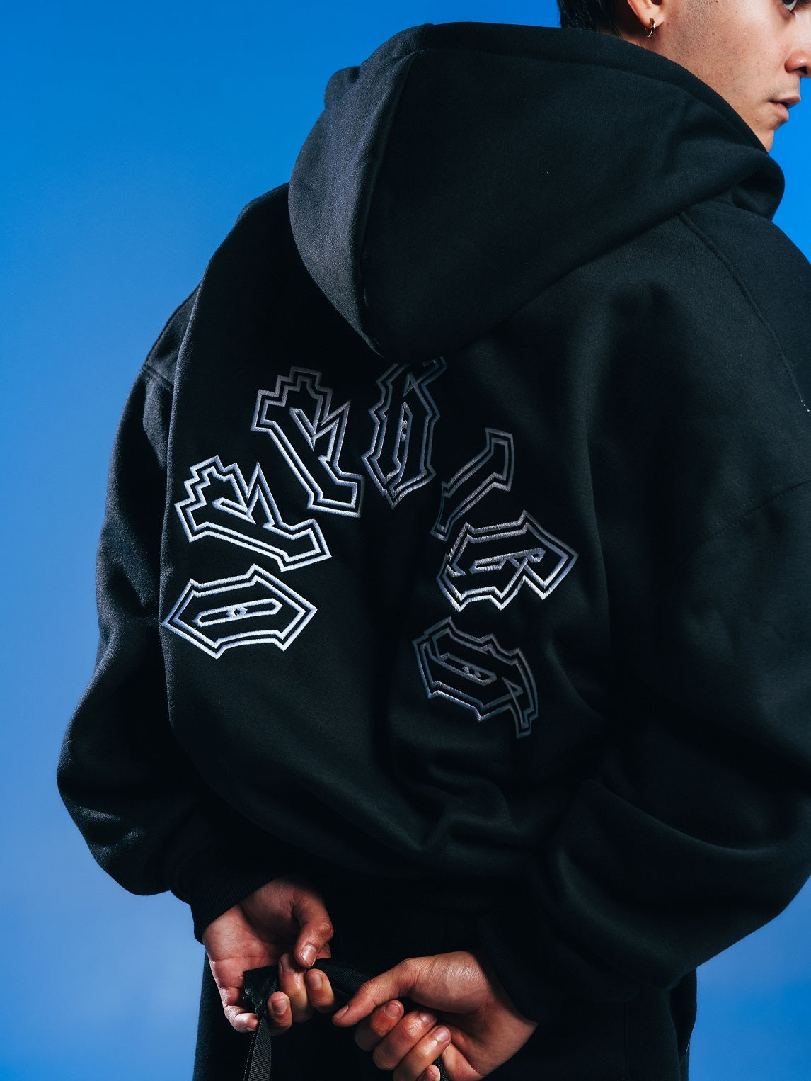 OFFHIGH CONVEX BLACK FULLZIP JACKET